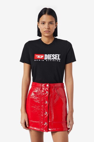 DIESEL Shirt in Zwart: voorkant