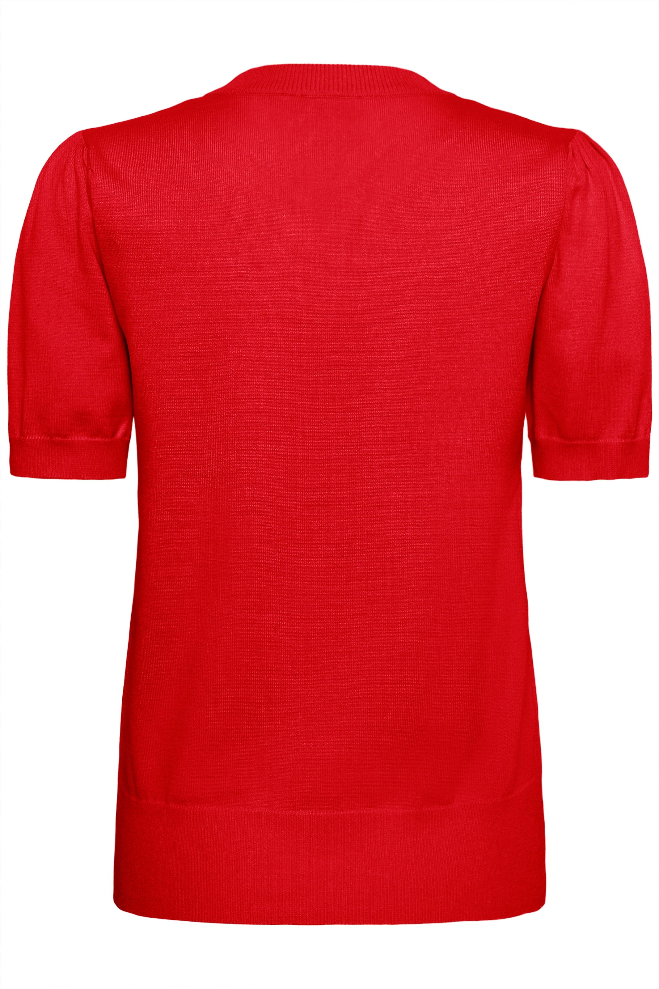SAINT TROPEZ Sweter 'MilaSZ' w kolorze czerwony