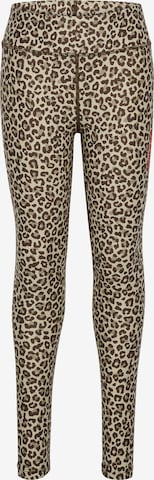 Hummel Regular Leggings in Braun: Vorderseite