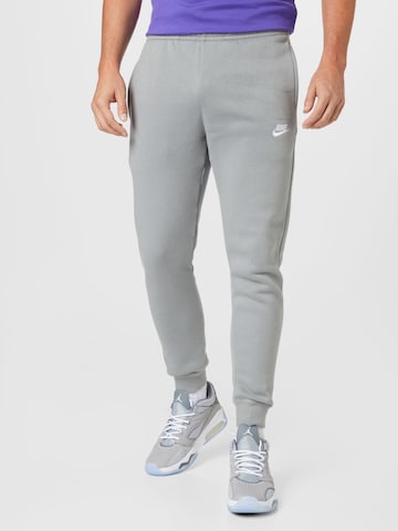 NIKE Športne hlače | siva barva: sprednja stran