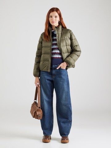 LEVI'S ® Átmeneti dzseki 'Willa Down Packable' - zöld