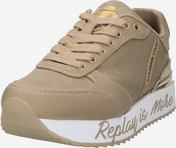 REPLAY Sneakers in Beige: front