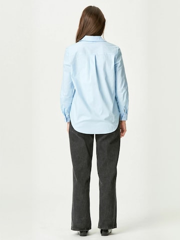 TEESHOPPEN Shirt ' Ida ' in Blau