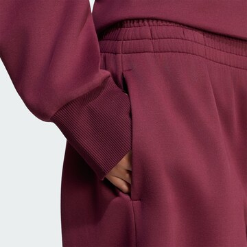 Barrel Pantaloni sportivi 'Soft Lux' di ADIDAS SPORTSWEAR in rosso