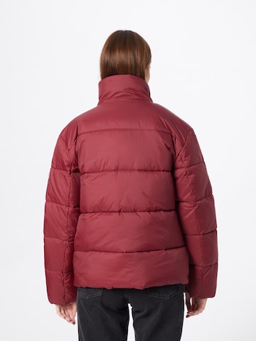 Tommy Jeans Winterjas in Rood