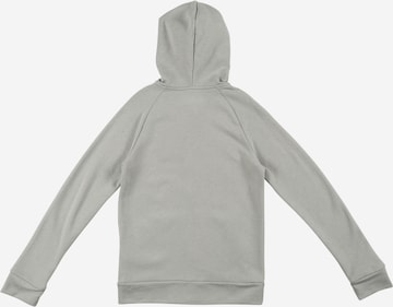 UNDER ARMOUR Sports sweat jacket 'RIVAL' in Grey