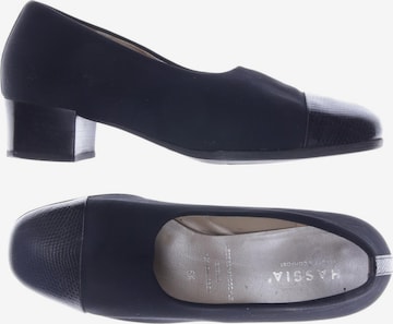 HASSIA Flats & Loafers in 38,5 in Black: front