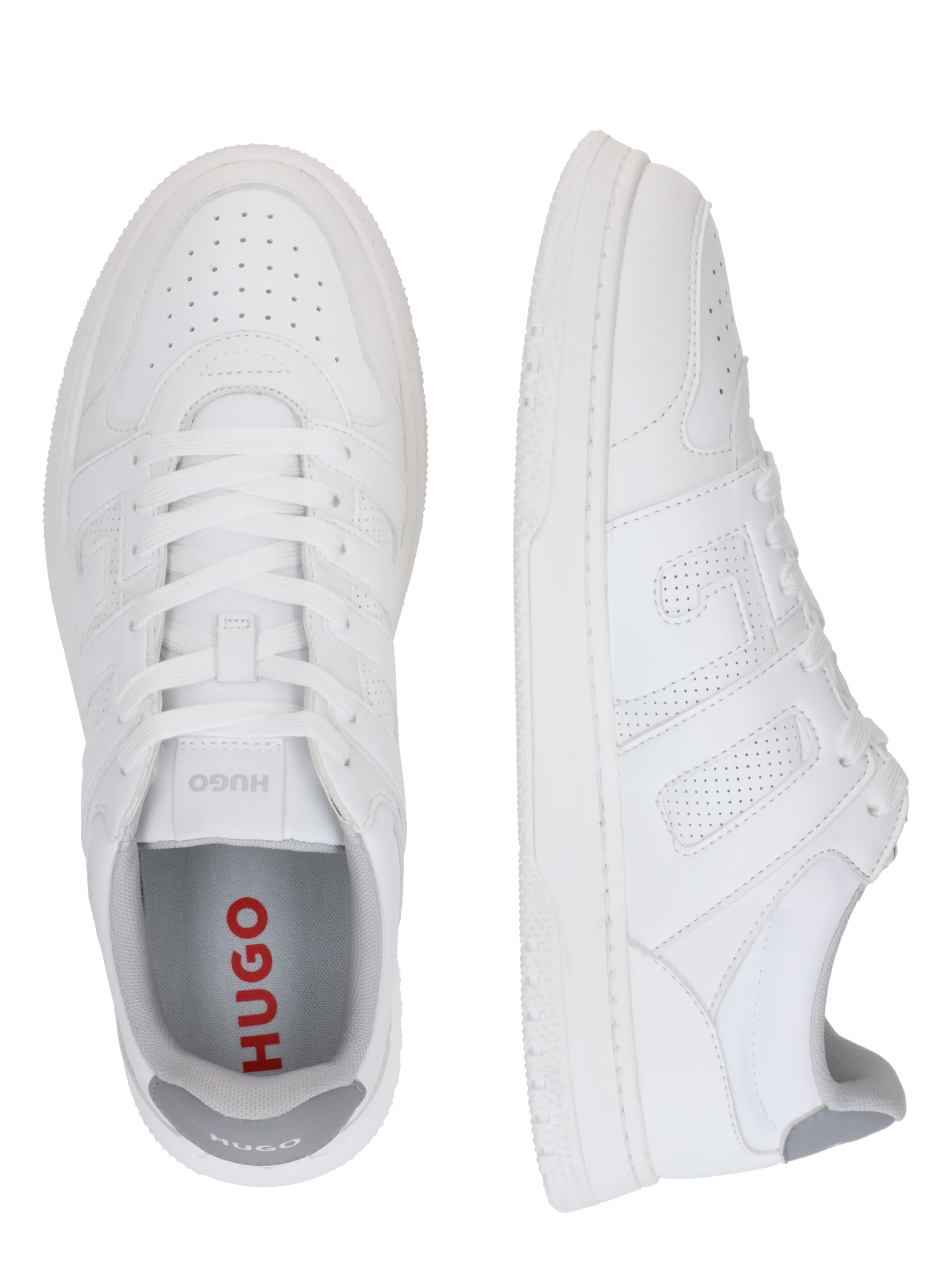 Sneaker bassa 'Hadrian' di HUGO in bianco