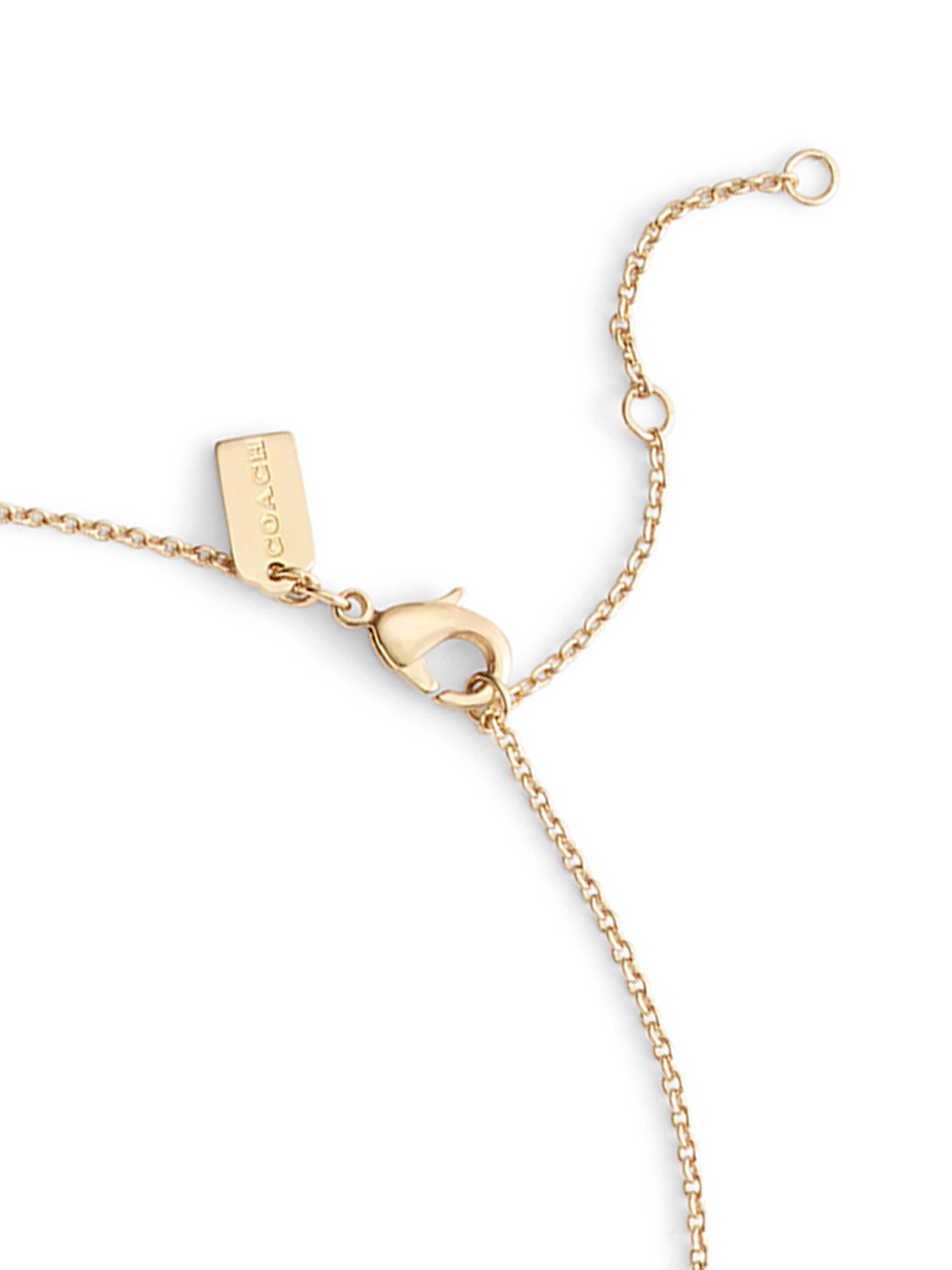 COACH - Colar em ouro