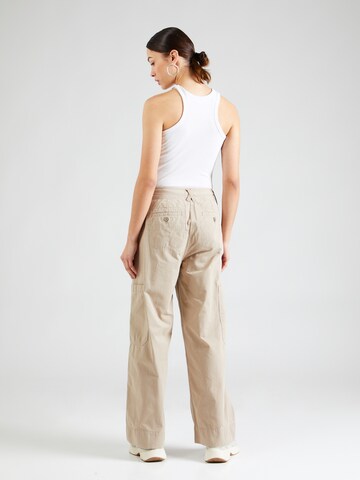 WHITE STUFF Wide leg Παντελόνι cargo 'Carlie' σε μπεζ