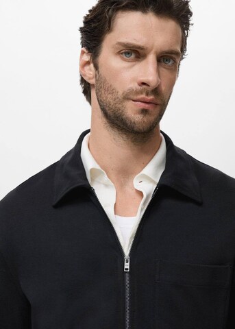 MANGO MAN Sweatshirt jon in Schwarz