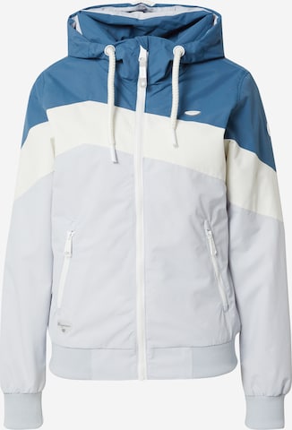 Ragwear Between-Season Jacket 'NUGGIE' in Blue: front