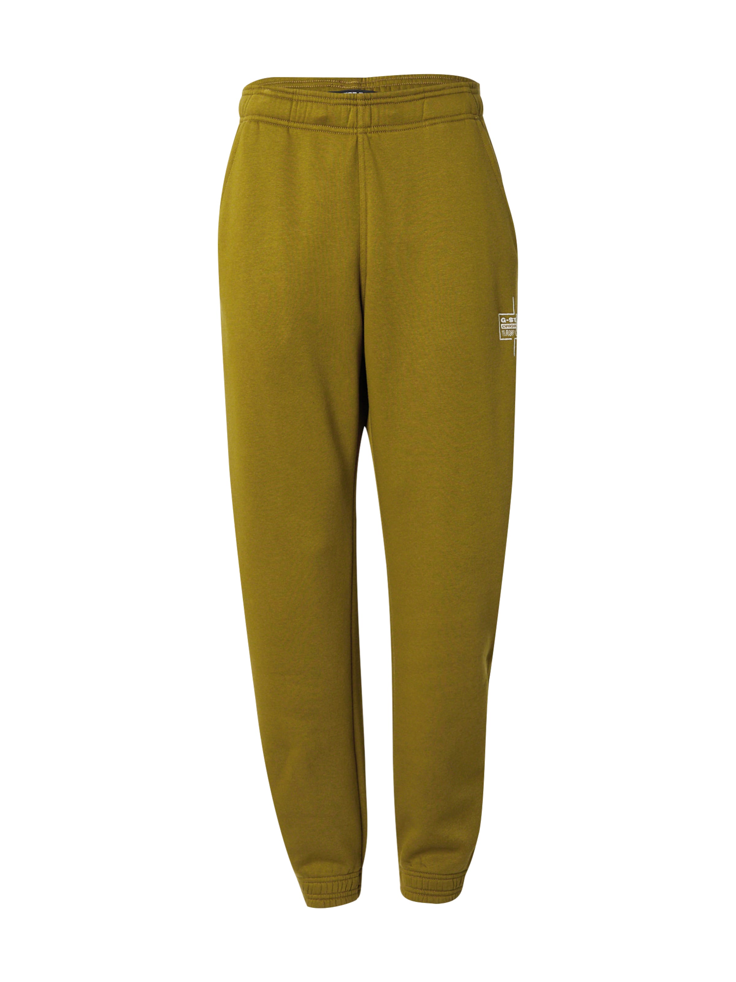 G-STAR Zúžený Kalhoty – zelená: přední strana