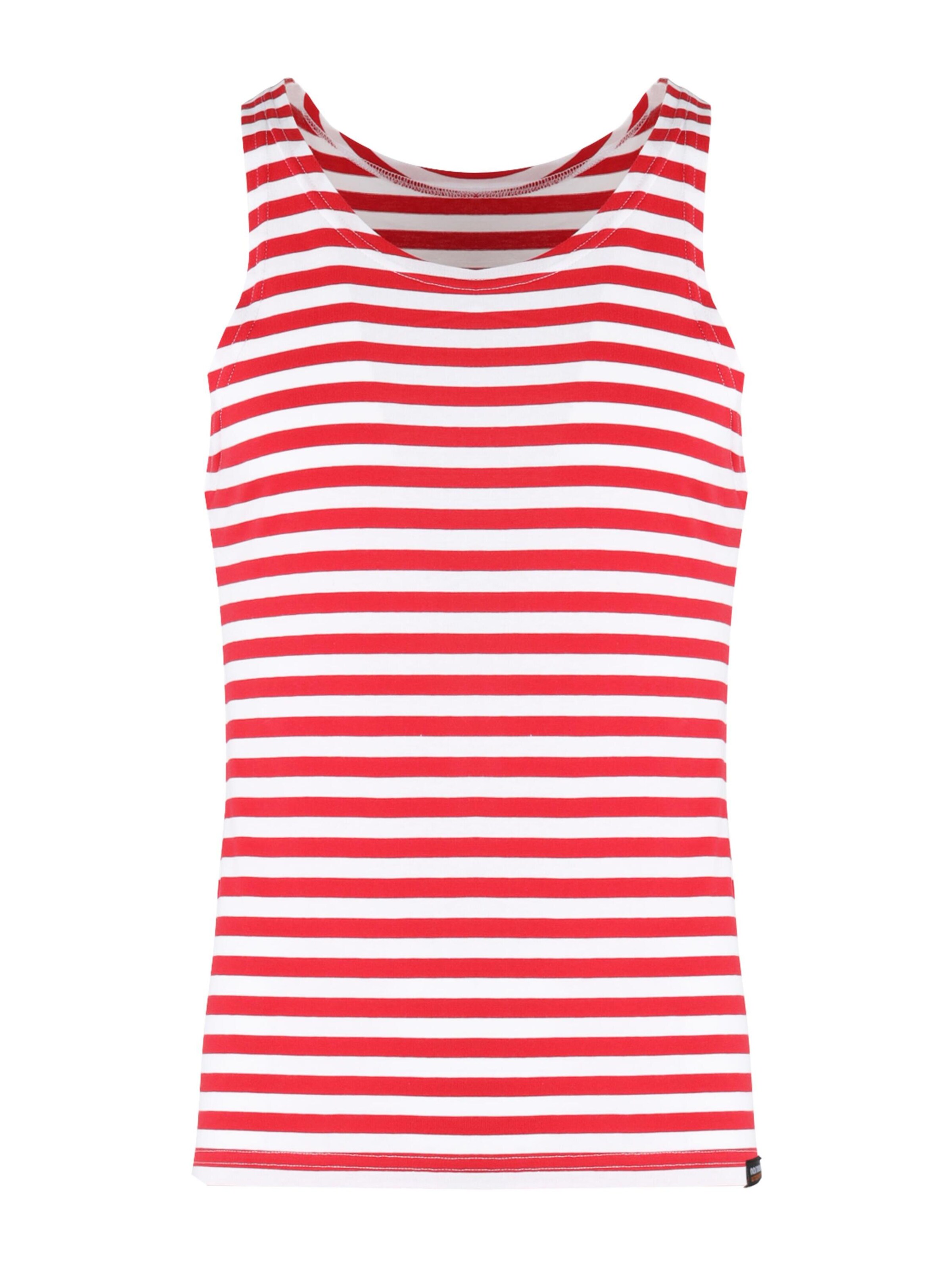 T-Shirt 'Wolgadelta' normani en rouge : devant