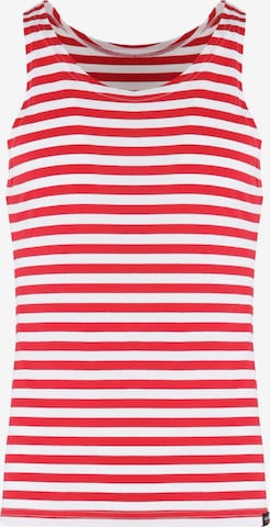 normani Shirt 'Wolgadelta' in Rot: predná strana