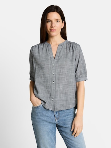TOM TAILOR Blouse in Blue: front