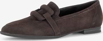 GABOR Classic Flats in Brown: front