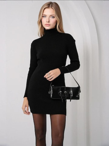 Bigdart Gebreide jurk in Zwart