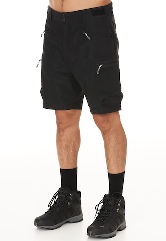 Whistler Regular Workout Pants 'Stian' in Black: front