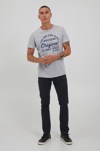 T-Shirt 'MIKE' BLEND en gris