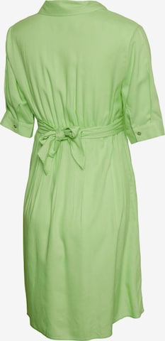 MAMALICIOUS Shirt Dress 'Eline' in Green