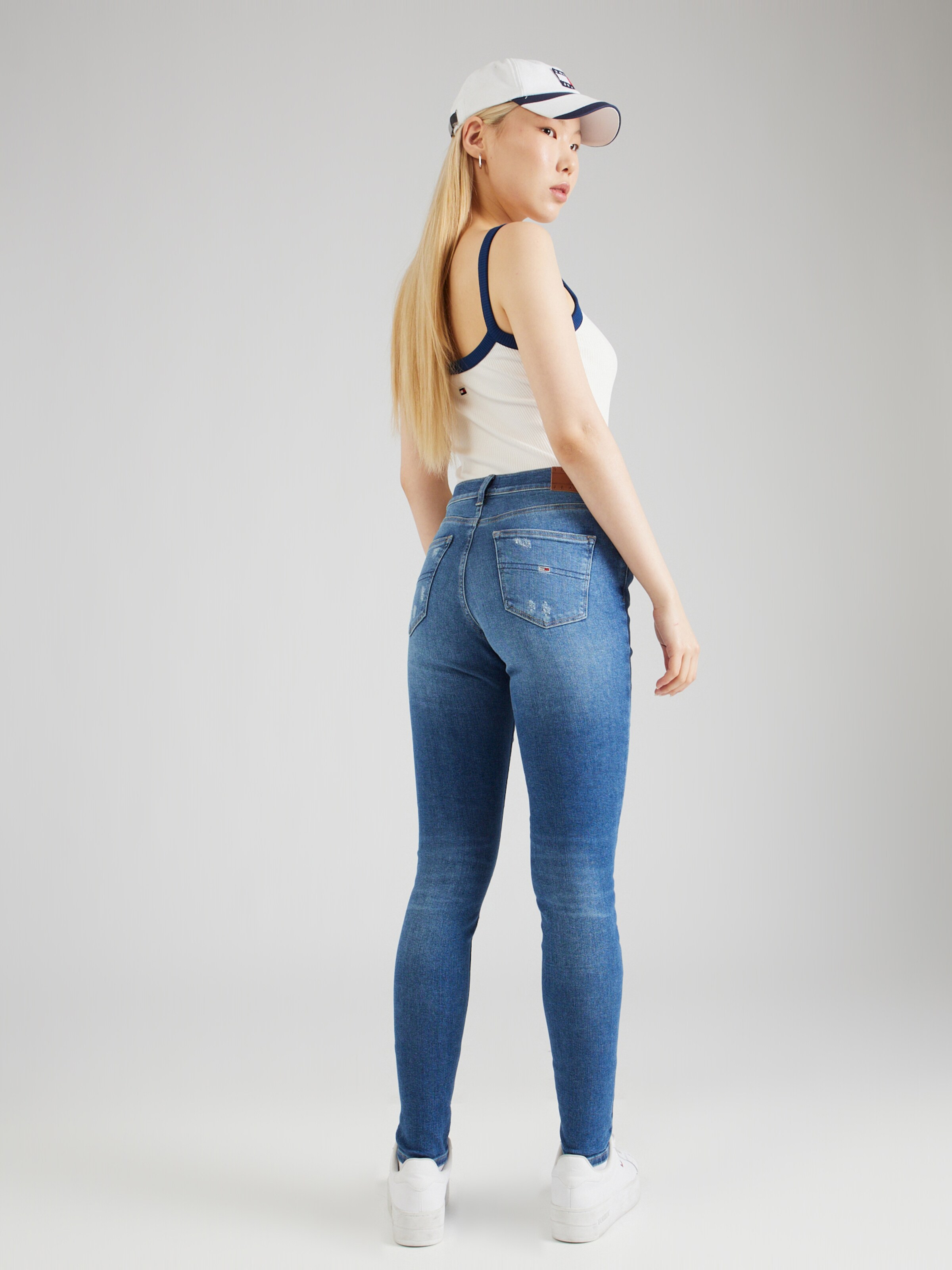 Skinny Jeans NORA MID RISE SKINNY Dark blue 27 x 32