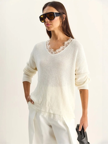 Pullover 'Pullover' di Bianco Lucci in beige