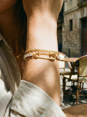Nemomatheo Bracelet 'Pin Up' in Gold