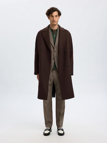 Regular fit Giacca da completo di SELECTED in marrone