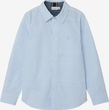 NAME IT Regular Fit Paita 'NKMNewsa' värissä sininen: etupuoli
