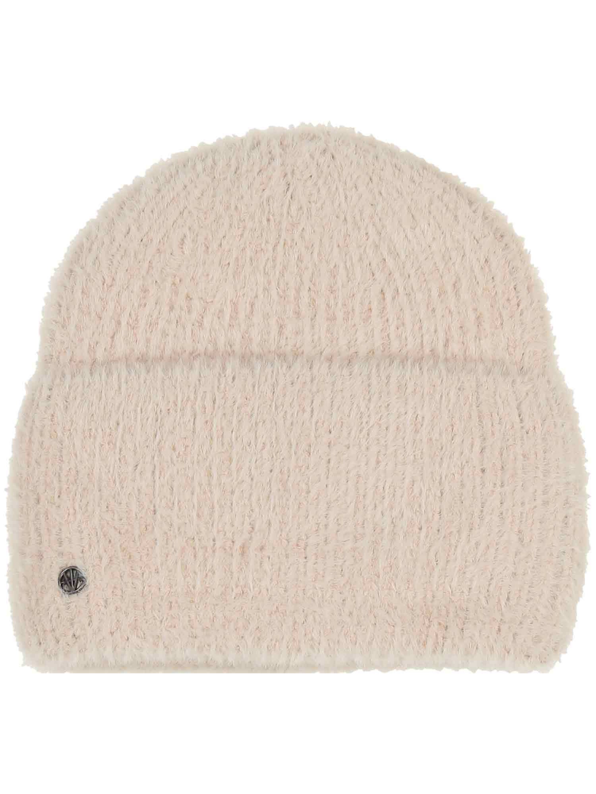 LOEVENICH Beanie in Beige: front