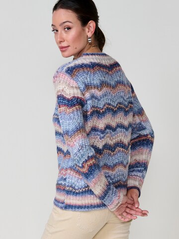 Pull-over KOROSHI en mélange de couleurs
