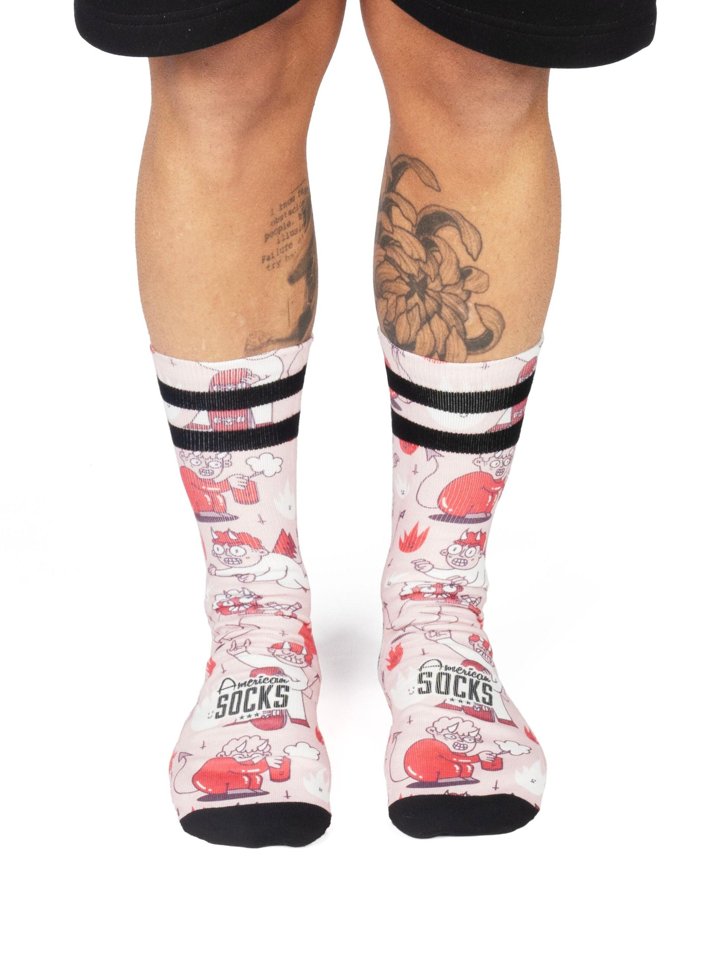 Calzino 'Naughty Devil' di American Socks in rosa