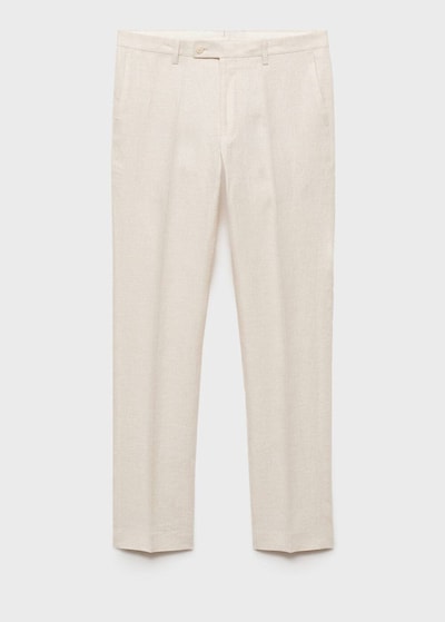 MANGO MAN Pants 'Amalfi' in Nude, Item view
