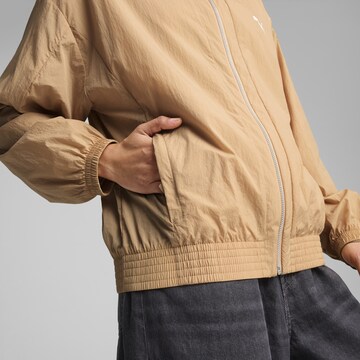 Veste de sport PUMA en marron