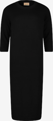 juoda Cartoon Megzta suknelė: priekis