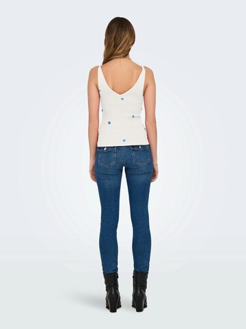 Top in maglia 'JDYNANNA' di JDY in bianco