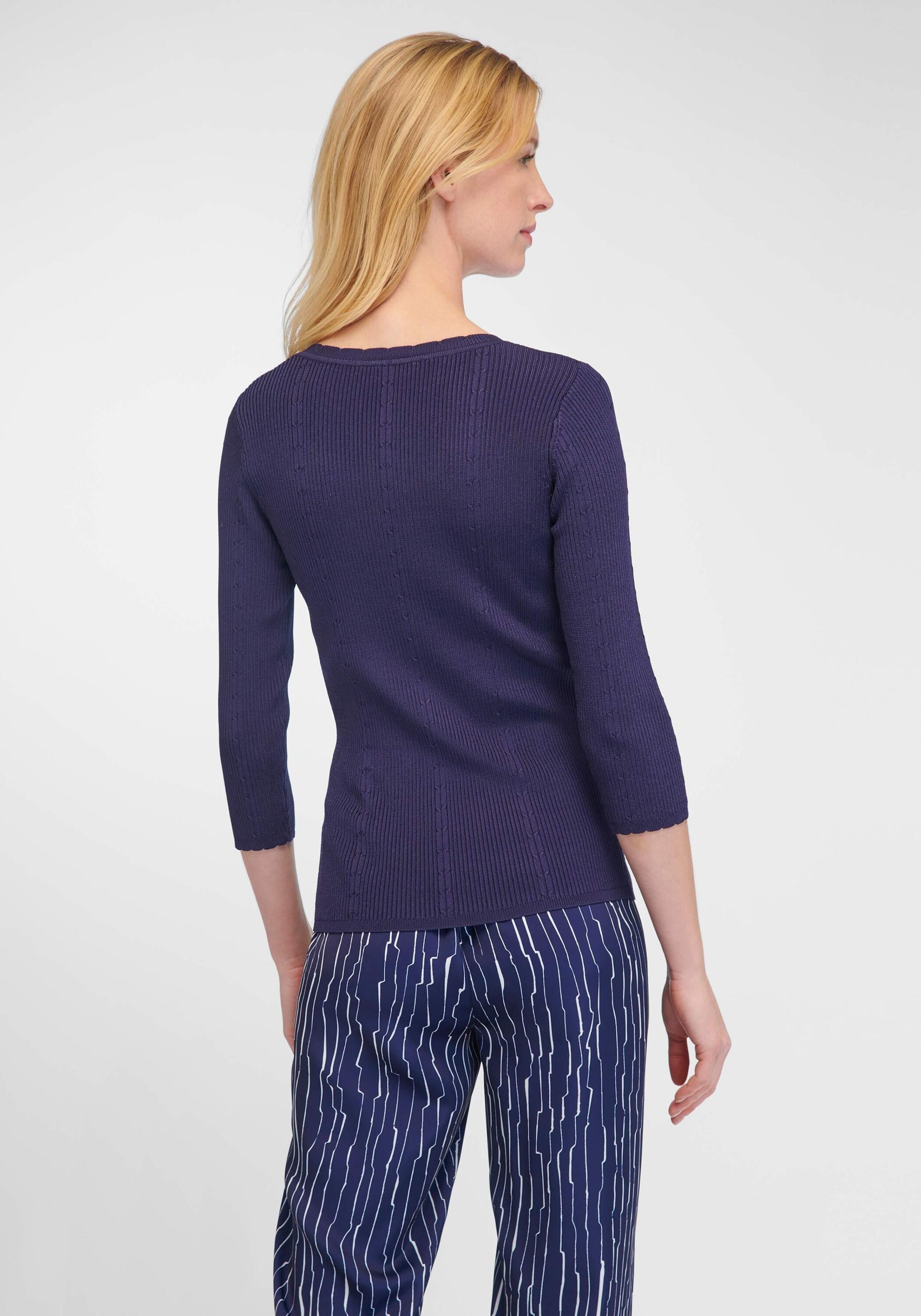 Frauen Uta Raasch Top 100 Uta Raasch Pullover in Marine - KG23026 Frauen Uta Raasch Top 100 Uta Raasch Pullover in Marine - KG23026