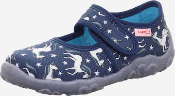 SUPERFIT Домашни пантофи 'BONNY' в синьо: отпред
