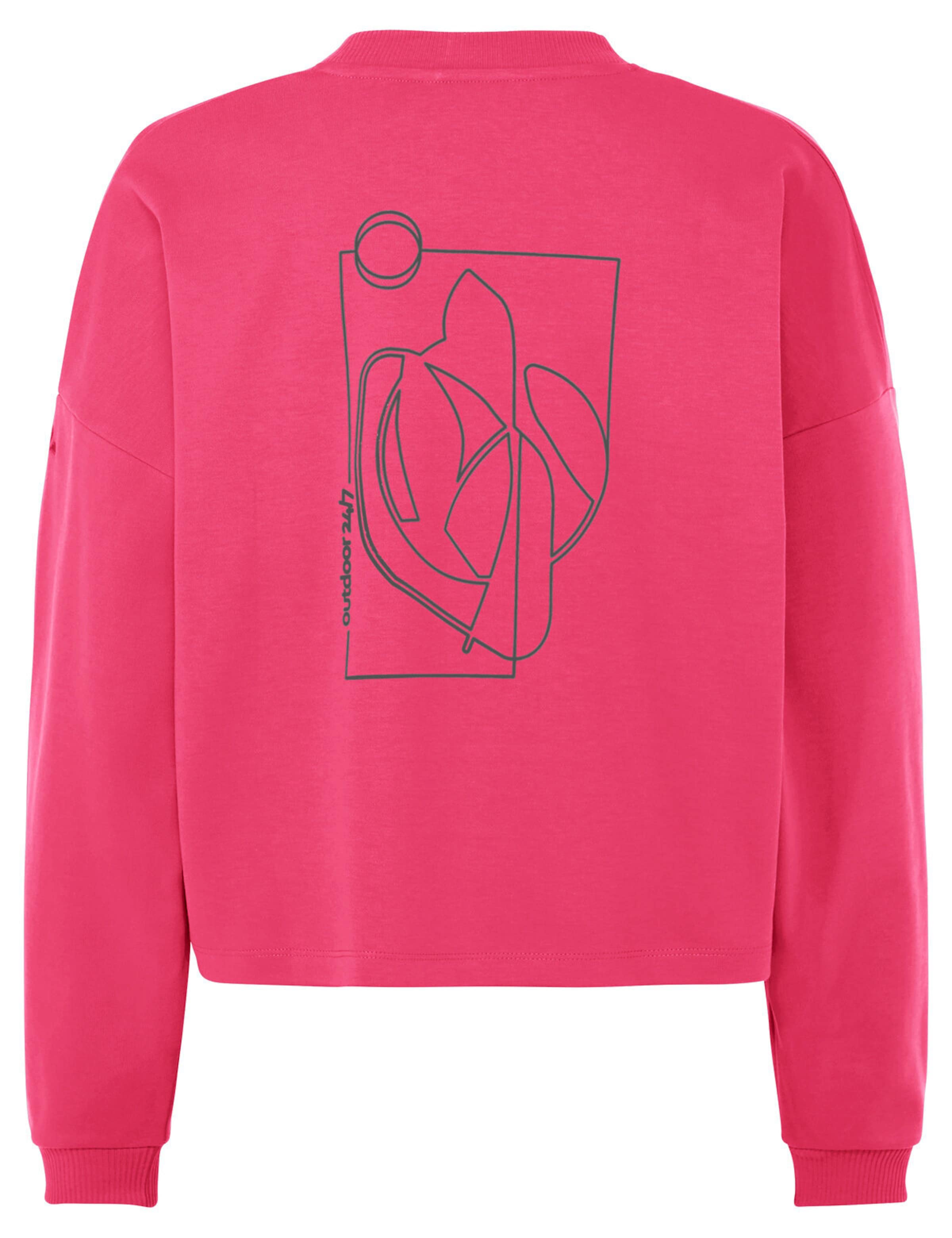 VAUDE Sweatshirt 'Najun' in Pink
