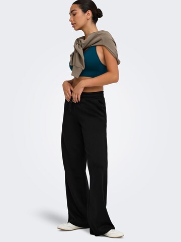 ONLY PLAY Regular Workout Pants 'ONPLOUNGE' in Black
