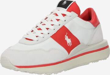 Sneaker bassa 'TRAIN 89' di Polo Ralph Lauren in bianco: frontale