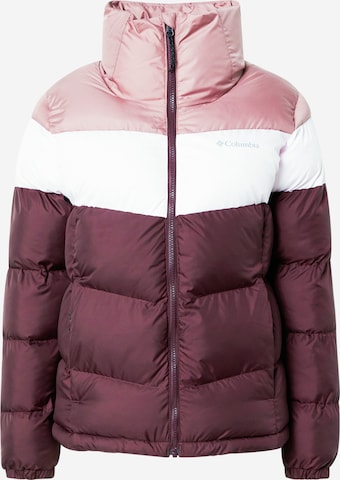 Veste outdoor 'Puffect II' COLUMBIA en rouge : devant