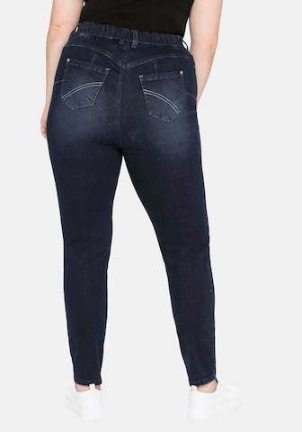 SHEEGO Skinny Jeans in Blau