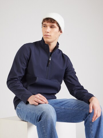 NAPAPIJRI Sweatshirt 'MELVILLE' in Blau: Vorderseite