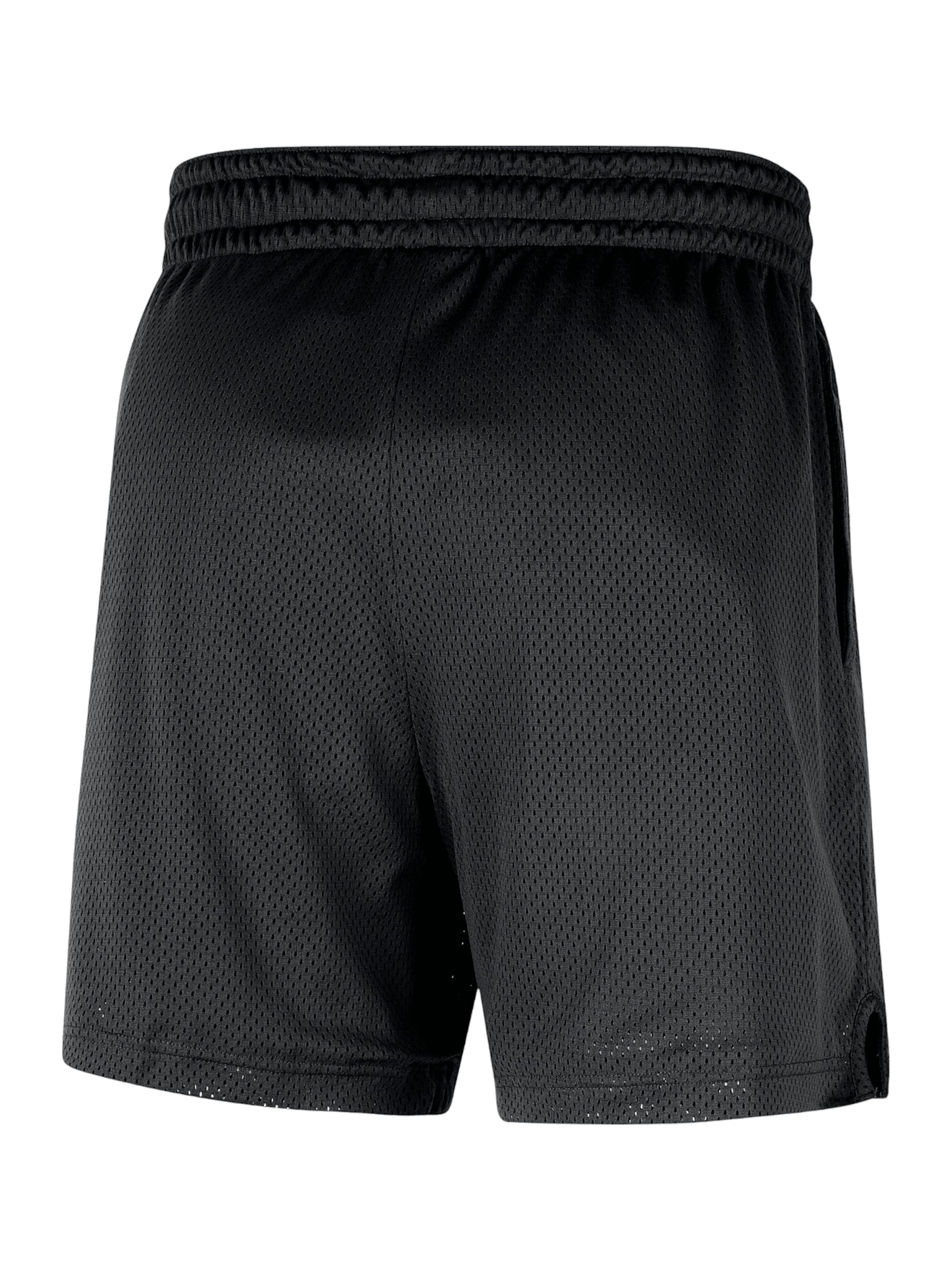 NIKE Loosefit Sporthose 'Chicago Bulls Openhole' in Schwarz