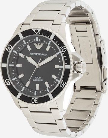 Emporio Armani Аналогов часовник 'WORLD EXPLORER' в черно: отпред