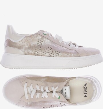 WOMSH Sneakers & Trainers in 40 in Beige: front