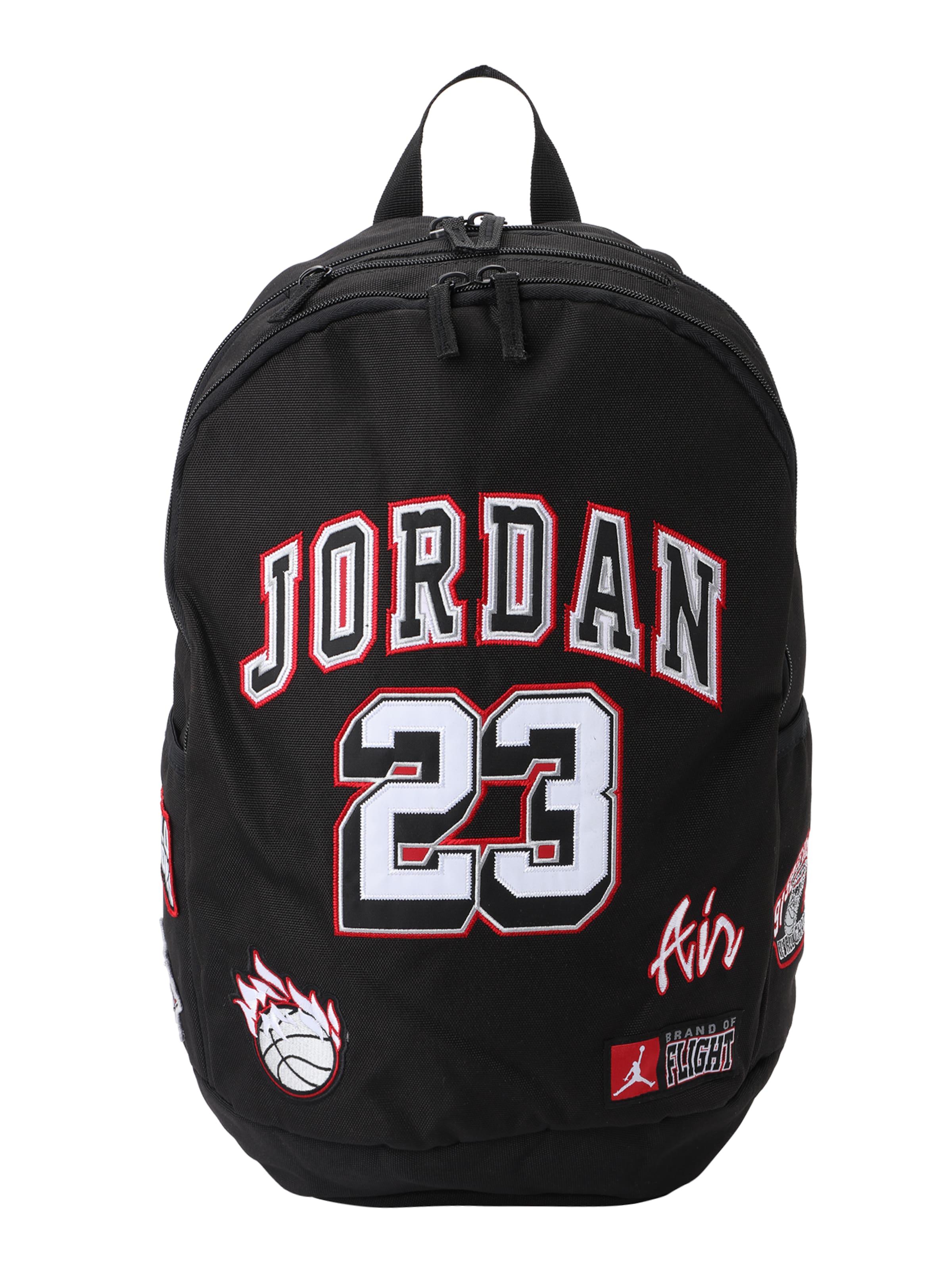 melns Jordan Mugursoma 'JAN': no priekšpuses