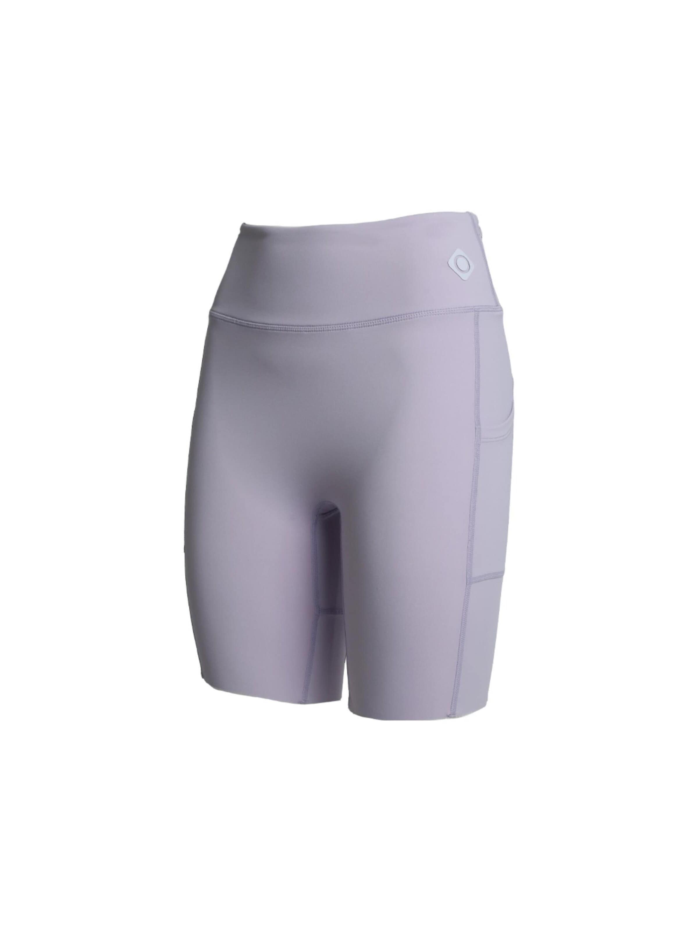 Loosefit Leggings 'MALLAS CORTAS MADILL SHORT' di Izas in lilla: frontale